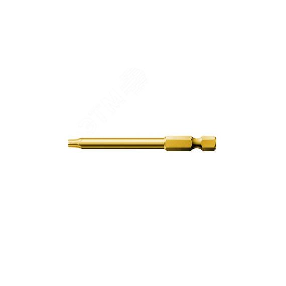Бита 867/4 Z TORX HF c функцией фиксации крепежа вязкая твёрдость хвостовик шестигранный 1/4 E 6.3 TX 25 x 89 мм WERA WE-060363