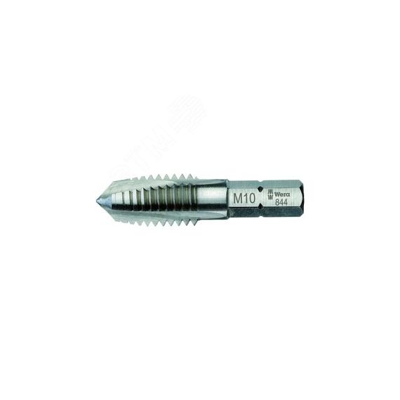 Насадка-метчик однопроходный 844/1 хвостовик 1/4 C 6.3 6 x 40 мм WERA WE-104669