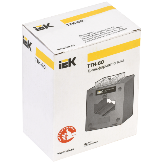 Трансформатор тока ТТИ-60 600/5А 15ВА 0,5 IEK
