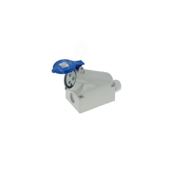 Розетка настенная 32A/230V/1P+N+E/IP44 INPIN CA1421