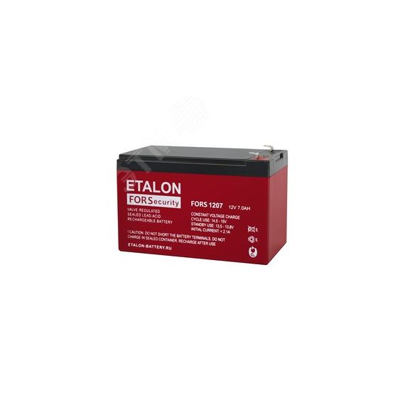 Аккумулятор FORS 12В 7Ач Etalon Battery FORS 1207