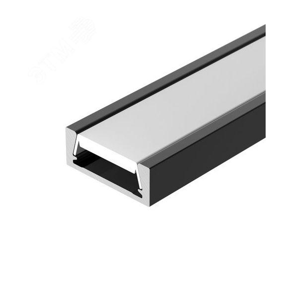 Профиль MIC-M-2000 ANOD BLACK (Алюминий) Arlight 044540