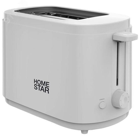 Тостер HS-1050, на 750 Вт, цвет белый HomeStar 106196