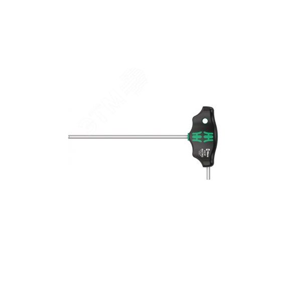 Отвёртка шестигранная 454 Hex-Plus HF Imperial с Т-образной рукояткой с функцией фиксации крепежа 5/32 x 150 мм WERA WE-023361