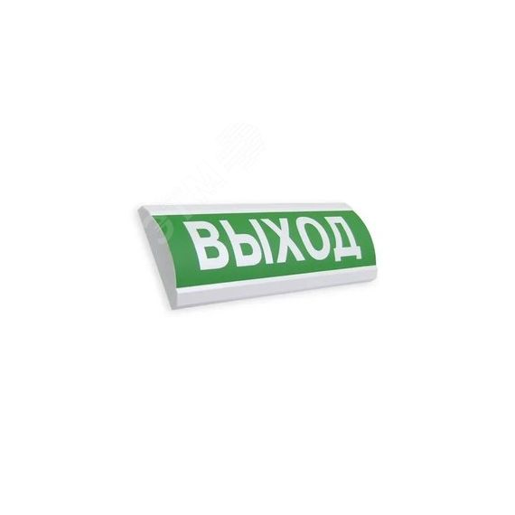 Оповещатель световой ЛЮКС-220-P Человек лестница влево вниз ПИКТ (зеленый) ЭиА 132200758