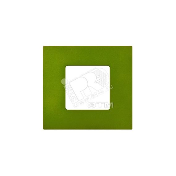 Рамка-декор на 2 поста для 2700620-03., S27Pl, Артик зеленый Simon 2700627-084