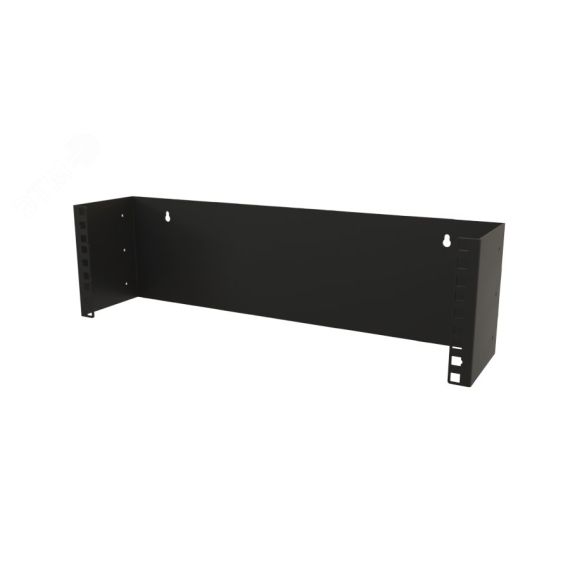 Кронштейн настенный для 19'' оборудования. высота 3U Hyperline BW19-3U-110F-RAL9005