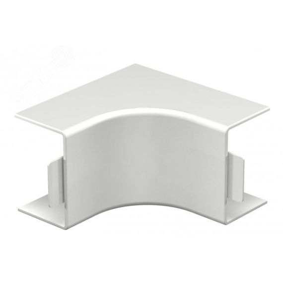 Крышка внутреннего угла кабельного канала WDKH 40x60 мм (ABS-пластик, светло-серый) OBO Bettermann WDKH-I40060LGR