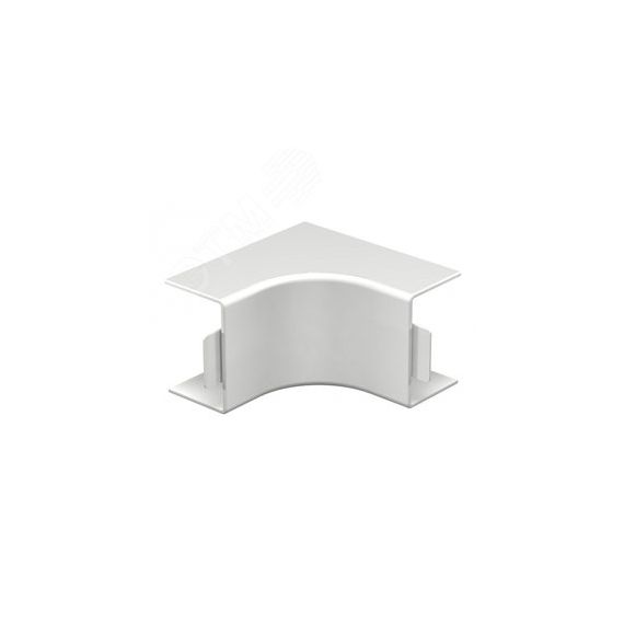 Крышка внутреннего угла кабельного канала WDKH 40x60 мм (ABS-пластик, светло-серый) OBO Bettermann WDKH-I40060LGR