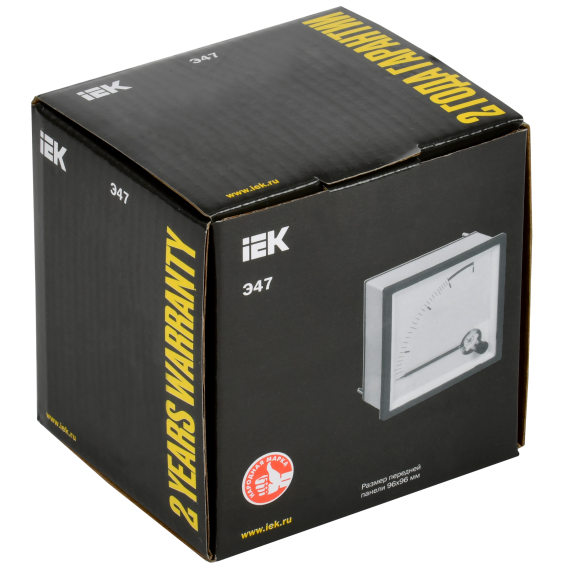 Амперметр Э47 2500/5А класс точности 1,5 96х96мм IEK