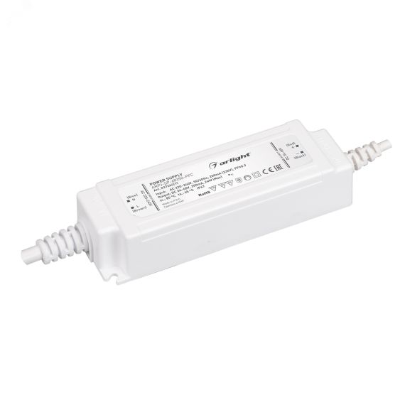 Блок питания ARPJ-SP-68350-PFC (24W, 34-68V, 0.35A) (Arlight, IP67 Пластик, 5 лет) Arlight 037264(1)