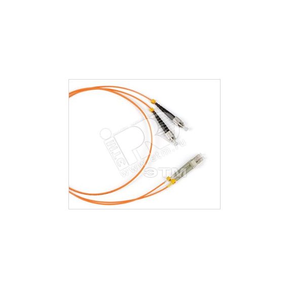 Патч-корд волоконно-оптический (шнур) мм 62.5/125 FC-LC duple* LSZH 10 м Hyperline 35094