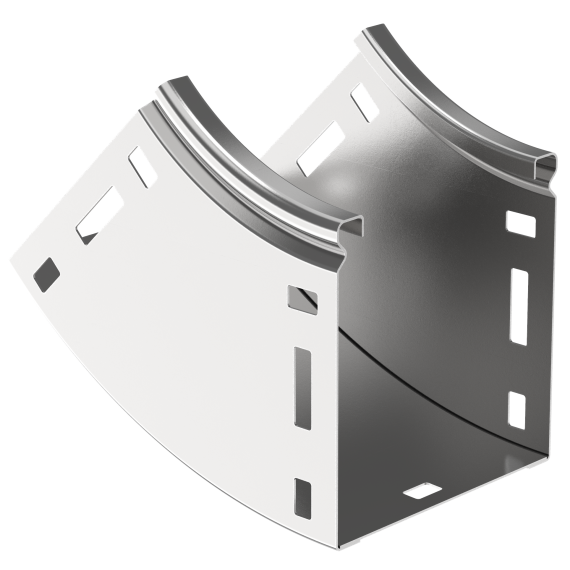 ESCA Поворот плавный 45град тип В10 100х100мм IEK