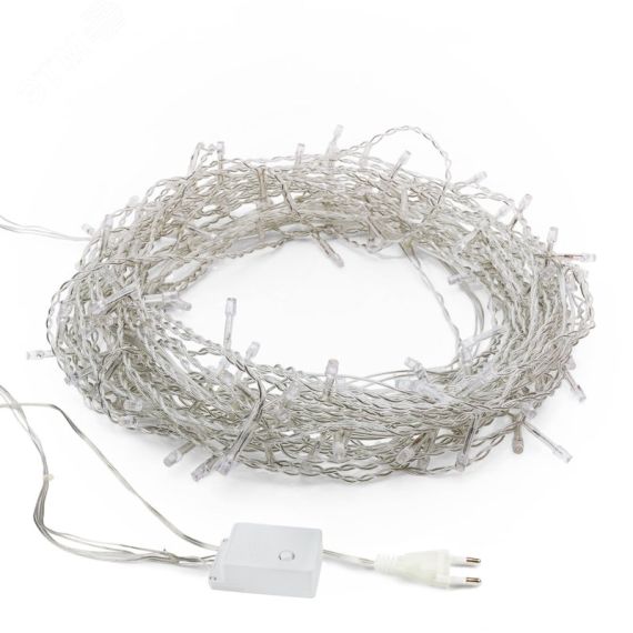 Гирлянда Твинкл-Лайт 20 м, прозрачный ПВХ, 160 LED, мультиколор Neon-Night 303-309