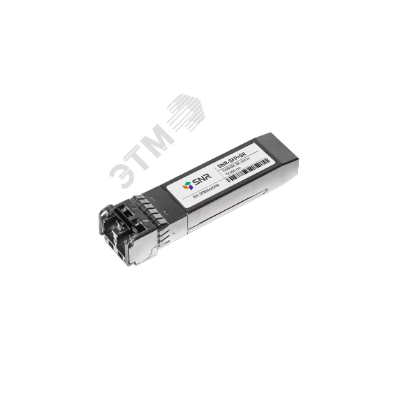 Модуль SFP+ 1хLC, 10 Гб/с, 5 дБ, DDMI, Tx:850/Rx:850 нм, до 300 м -SFP+SR SNR SNR-SFP+SR