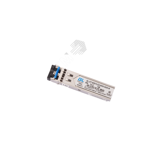 Модуль SFP 2xLC, 1.25 Гб/c, 7.5 дБ, 850 нм, до 550 м Gigalink GL-OT-SG07LC2-0850-0850-M