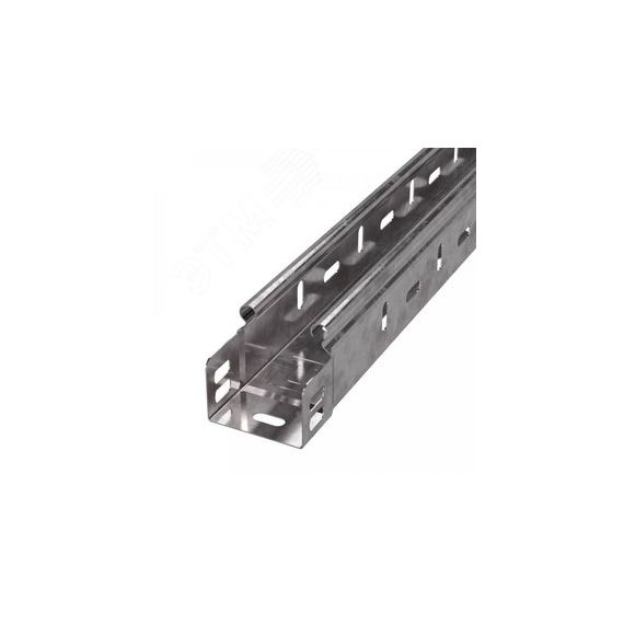 Лоток перфорированный Стандарт INOX (AISI 409) 50х50х3000 (0,7 мм) (24 м/уп) Промрукав PR16.2428