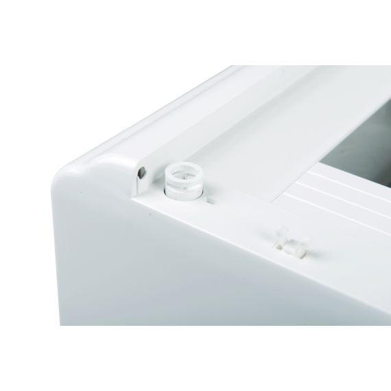 Возможность опломбировки корпуса с помощью пластикового винта.