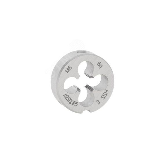 Плашка М 6,0х1,0 DINEN22568 HSSE 6g 20х7мм (CzTool) Bucovice 290060
