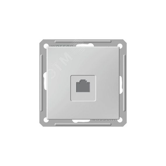 W59 Розетка информационная без рамки скрытая категория 5е черный бархат SE (Systeme) RSI-152K5E-6-86