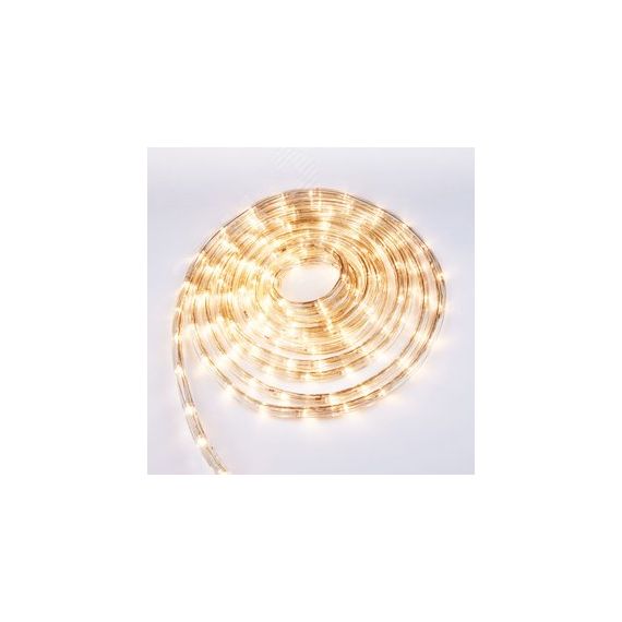 Гирлянда светодиодная Дюралайт 8м ULD-D50 8M/С08 IP44 WARM WHITE С контроллером Теплый белый свет Провод белый Uniel UL-00008572