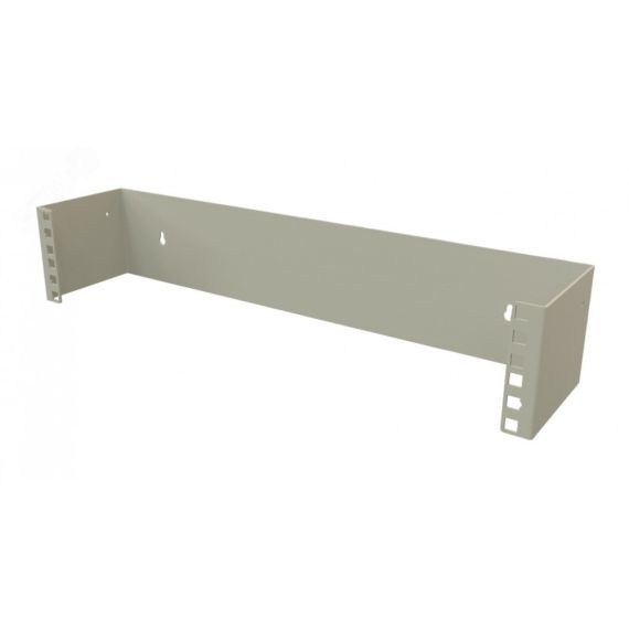 Кронштейн настенный для 19'' оборудования. высота 2U Hyperline BW19-2U-110F-RAL7035