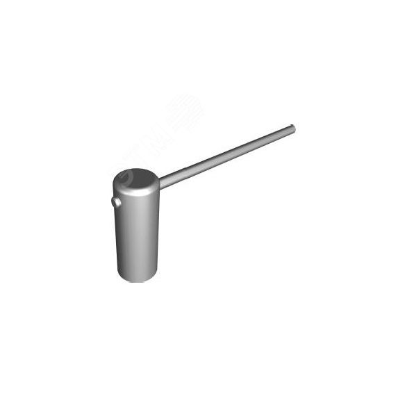 Ударная насадка для механического погружения глубинных заземлителей D20 в грунт. Материал - оцинкованная сталь. OSTEC 092225