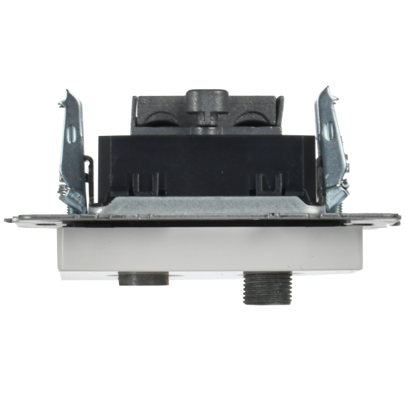 BRITE Розетка двойная TV+SAT РТВ/РСп12-БрБ белый IEK