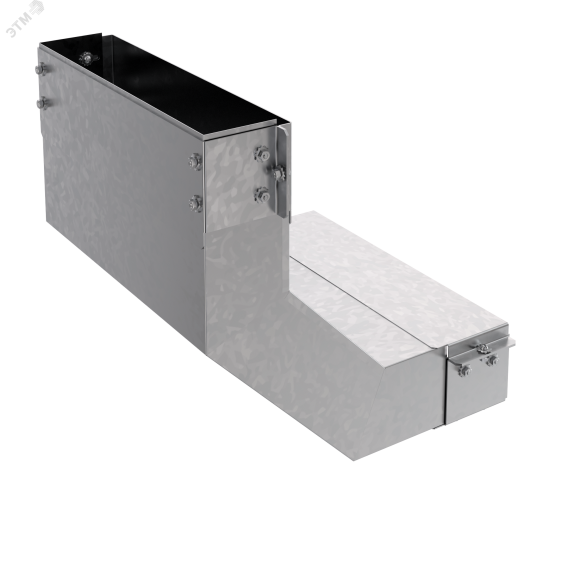 Короб угловой 90 вверх КУ90В.50.50.355.1,5.2 СОЭМИ Н7243005272