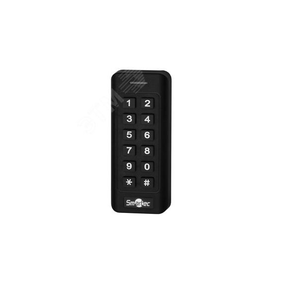 Считыватель EM с клавиатурой, черный, интерфейс Wiegand Smartec ST-PR022EK-BK