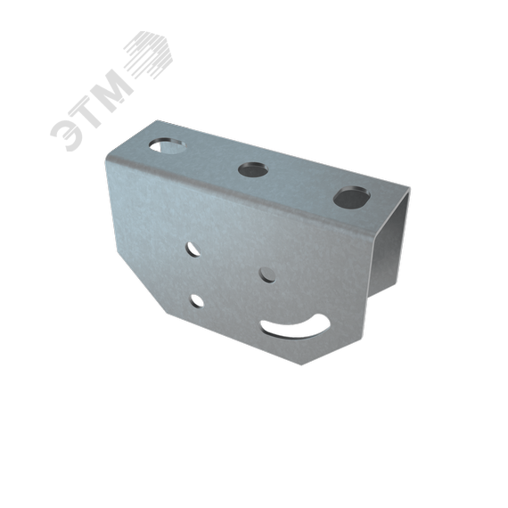 Универсальная потолочная скоба S:2,0 мм INOX304 КМ-профиль LO4567