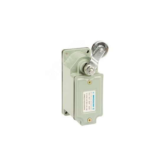 Выключатель путевой ВП16Е-23Б-231-55 У2.3 рычаг с роликом с сальником ход вправо самовозврат Электротехник ET518042