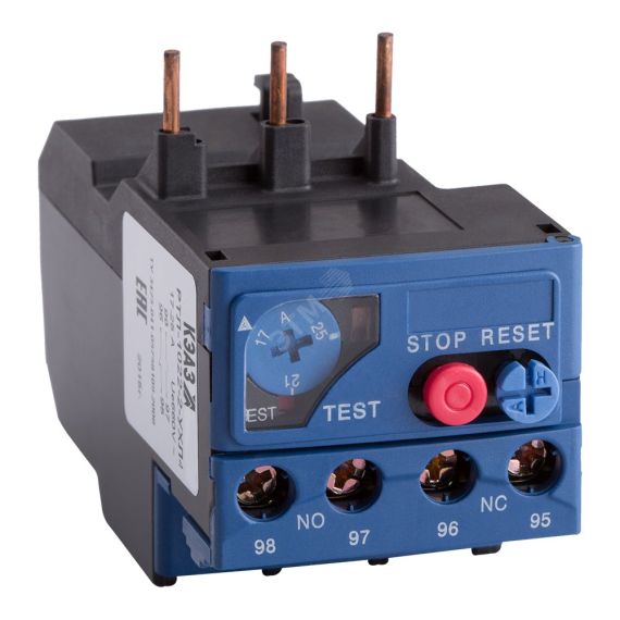 Реле перегрузки тепловое РТЛ-1005-2-25А-(0.63-1А)-УХЛ4 КЭАЗ 110739