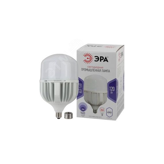 Лампа светодиодная LED POWER T160-120W-6500-E27/E40 (диод колокол 120Вт холодн E27/E40) (6/144) ЭРА Б0049104