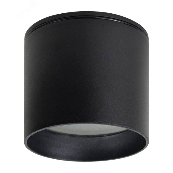 Светильник ДПО-12w GX53 без лампы IP44 черный FERON HL363