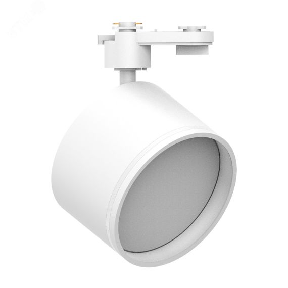 Светильник трековый на шинопровод ДПО GX70 без лампы белый FERON AL127 48780