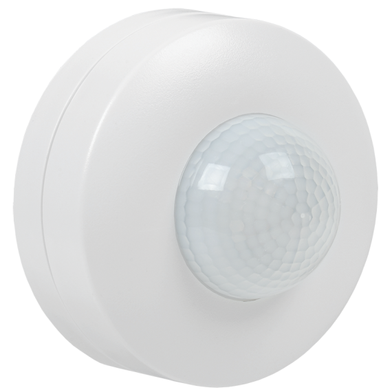 Датчик движения ДД-027 1200Вт 360град 12м IP20 белый IEK