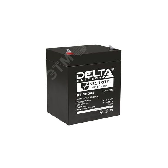 Аккумулятор DT 12В 4.5Ач Delta DT 12045