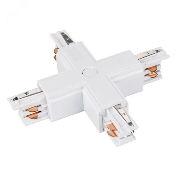 Коннектор крестовой LGD-4TR-CON-X-WH (C) (ARL, IP20 Пластик, 3 года) Arlight 026142
