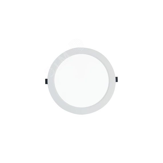 Светильник светодиодный встраиваемый ДВО-24w 4000K 1275Лм IP40, белый Jazzway JazzWay 5036383