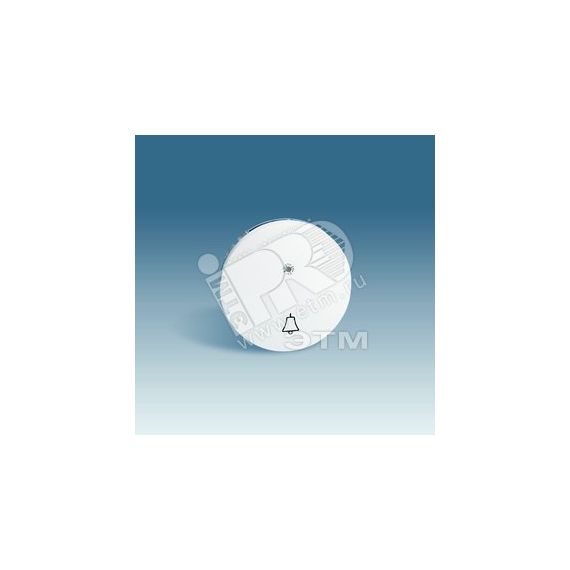 Клавиша с индикатором и пиктограммой звонок для 75160-39, S88 графит Simon 88015-38