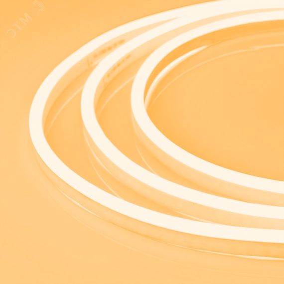 Гибкий неон ARL-NEON-1608PH-SIDE 24V Amber (ARL, 8 Вт/м, IP65) Arlight 030880