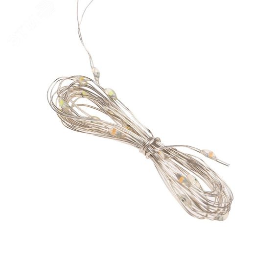 Гирлянда Светодиодный дождь из росы 3х3м теплый белый USB + пульт управления с крючками для крепления Neon-Night 315-886