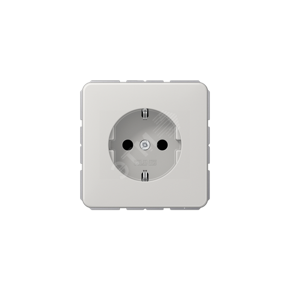 розетка с заземляющими контактами СD JUNG CD1520LG