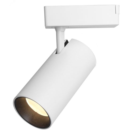 Трековый светильник однофазный TR5-20 COB WH 20 ватт 4000К 1400Лм белый ЭРА Б0049052