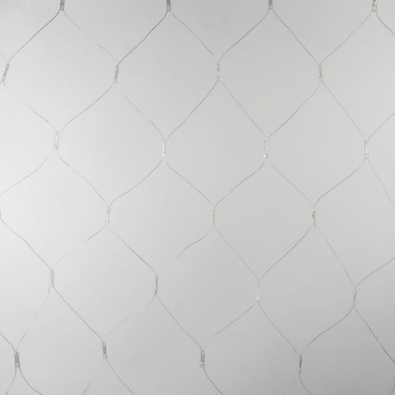 Сетка светодиодная с контроллером 240 светодиодов 2.5х2 м красная IP20 провод прозрачный ULD-N2520-240/DTA RED IP20 Uniel 07940