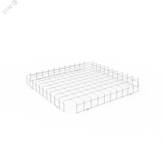 Решетка защитная для светильника ЛПО/ДПО 660х660х100 Gauss 903265602