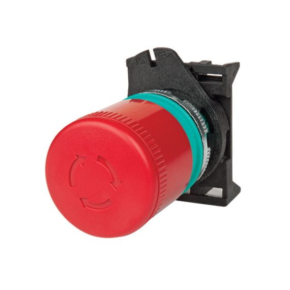 Головка кнопки аварийная грибовидная поворотная д.40