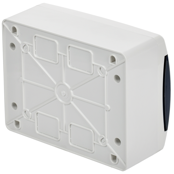 UNION Compact Корпус пластиковый ЩРН-П-8 IP41 черная прозрачная дверь IEK