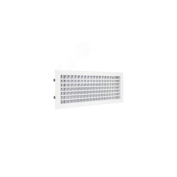 Решетка двухрядная алюминиевая 2WA 300x100 VentART 4687203903299